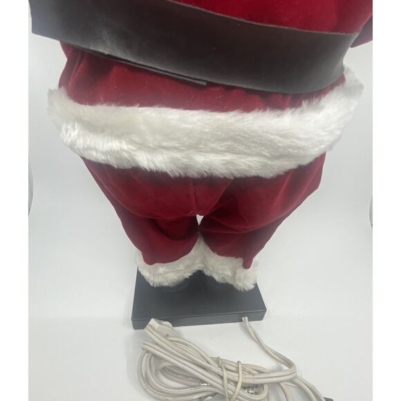VINTAGE MR SANTA CLAUS TELCO MOTION-ETTES 1996 24” ANIMATED LIGHTED - Picture 10 of 13